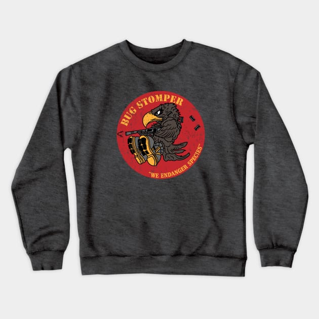 Bug Stomper Crewneck Sweatshirt by SuperEdu